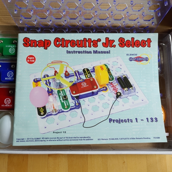 Elenco Snap Circuits Jr. Select 130+ Projects Science Learning Toy - Picture 11 of 11